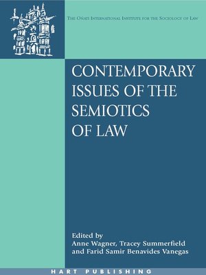 cover image of Contemporary Issues of the Semiotics of Law